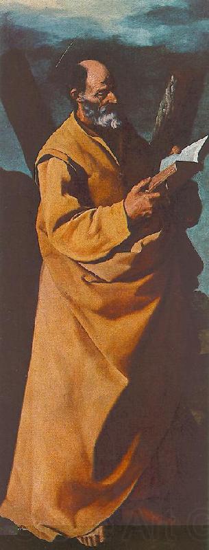 ZURBARAN  Francisco de Apostle St Andrew France oil painting art